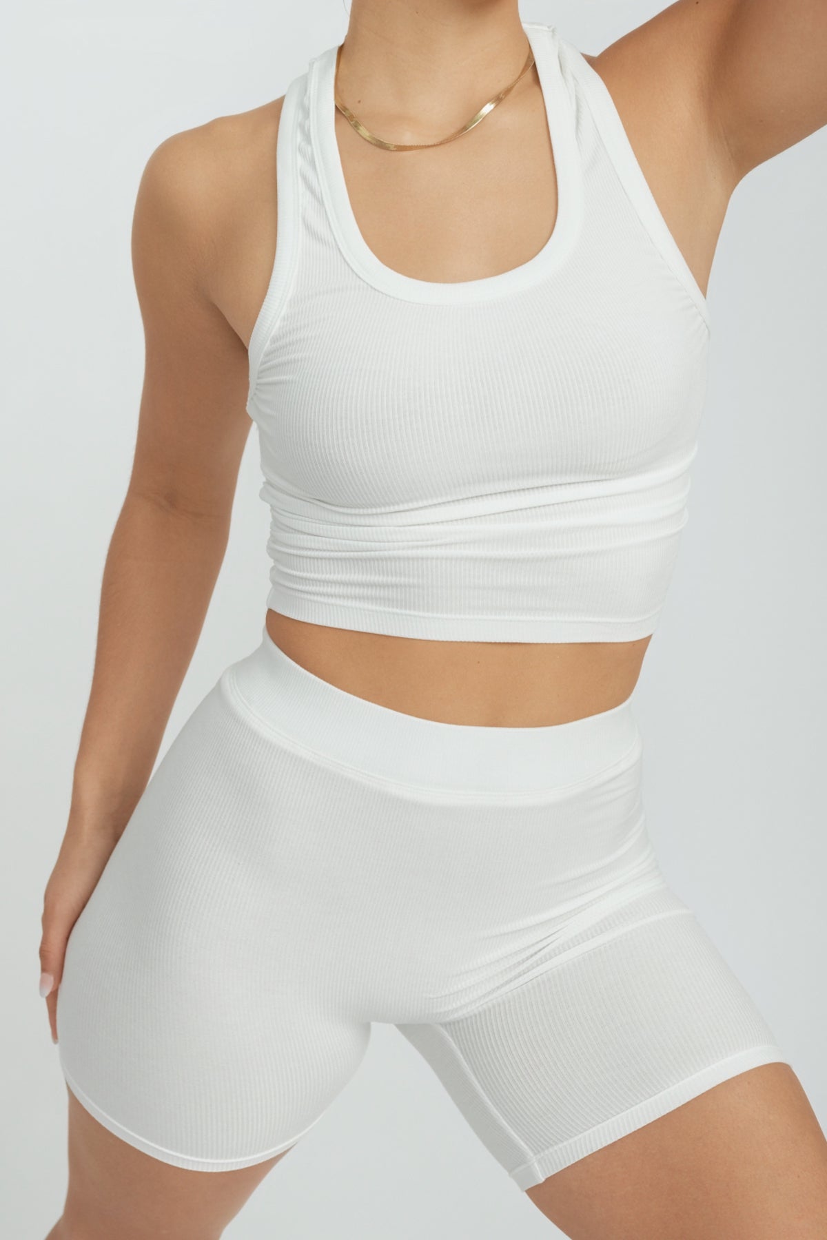Dom Racerback Tank Top for Women - Soft Breathable Cotton Blend Casual Sleeveless Shirt - Perfect for Gym, Yoga, Running & Summer Outfits