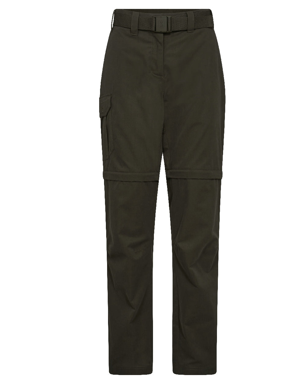 Deerhunter Women's Zip-Off Convertible Hiking Pants - Quick-Dry Outdoor Adventure Trousers for Camping & Travel