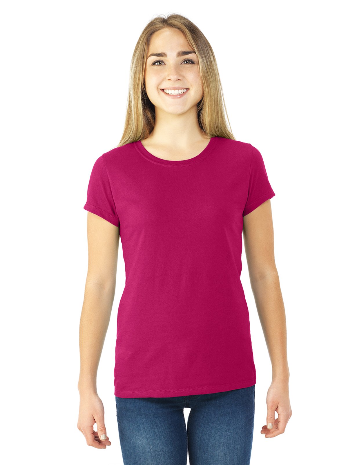 Fruit of the Loom SFJR Women's Soft Jersey Crewneck T-Shirt - Comfortable Casual Tee for Everyday Wear, Workout & Lounge