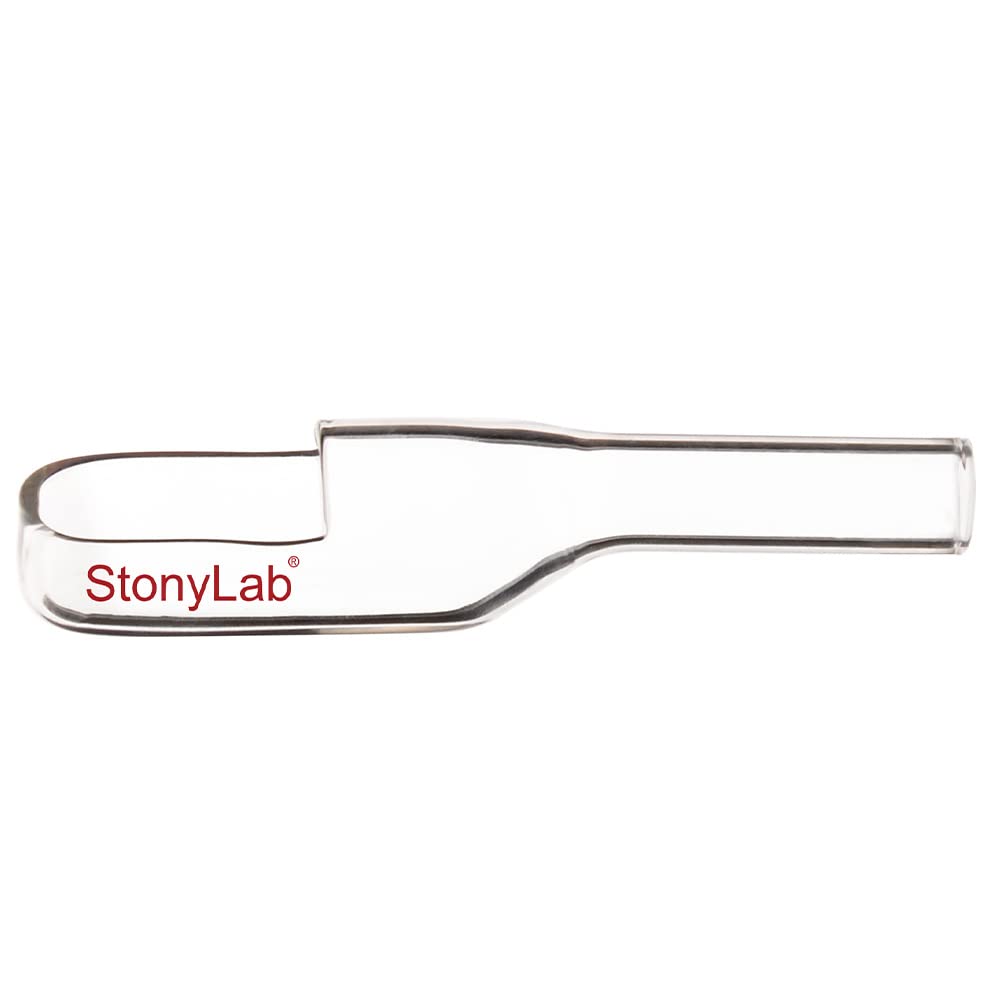 Stonylab Borosilicate Glass Weighing Funnel with Pouring Neck - Premium Lab Funnel for Precise Sample Transfer & Chemical Measurement | Ideal for Laboratory Research, Chemistry Experiments & Scientific Applications