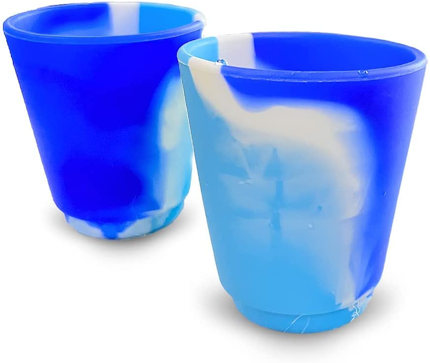 Premium Silicone Wine & Water Cups Set of 2 (240ml) - Unbreakable Travel Tumblers for Camping, Hiking & Outdoor Adventures - BPA-Free Kids Drinking Cups & Baby Training Cups - Perfect for Picnics, Beach Trips & Daily Use