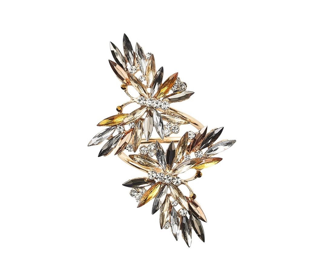 Elegant Butterfly Napkin Rings Set of 4 - Perfect for Wedding, Party & Holiday Table Decor - Gift Box Included