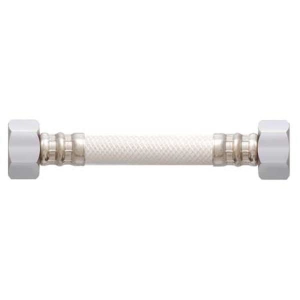 Zoro 4YKC1 Water Connector - 20 Inch Hose with 0.38 Inch Inner Diameter | High-Quality Value Brand Choice | Perfect for Garden Irrigation, Plumbing & Industrial Applications