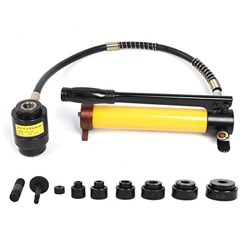 Heavy Duty Knockout Punch Kit - 8T Hole Opener Set for Electrical & Metalworking (SYK-8B) | Professional Tool for Electricians, HVAC & Industrial Applications | Perfect for Electrical Conduits, Metal Sheets & Pipe Installations