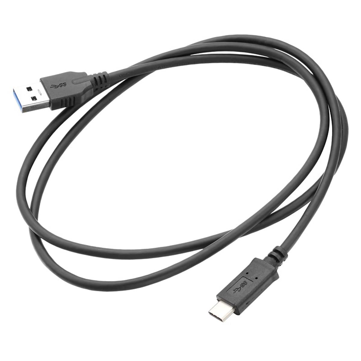 Premium USB C to USB 3.0 Cable - 3.1 Gen 2 Fast Charging & Data Sync for Smartphones, Tablets, External HDD (1m/3.3ft, Black) - Perfect for Travel, Office & Home Charging