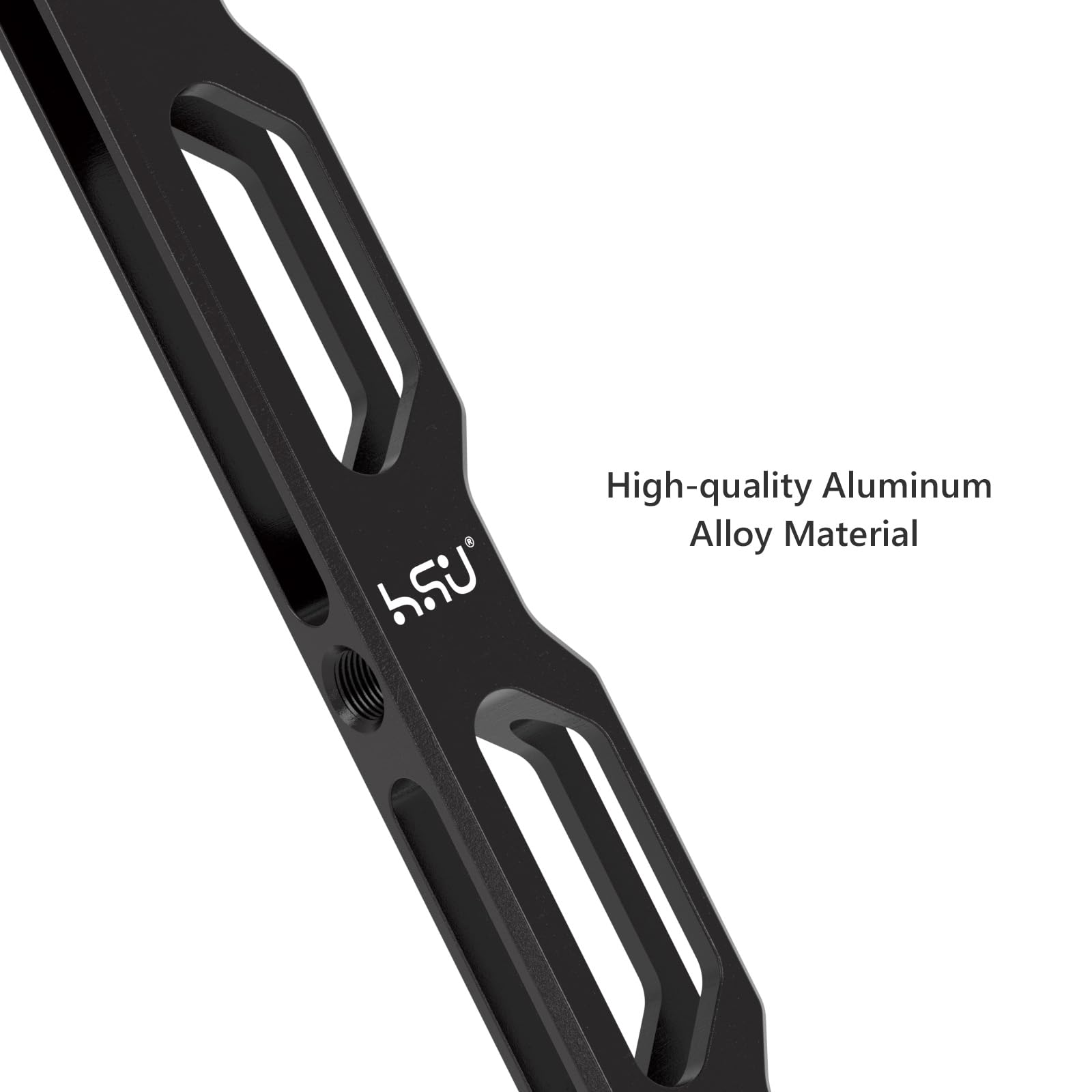 Insta360 X4 X3 X2 Extension Arm - Aluminum Alloy Tripod Mount Adapter for Insta360 Action Cameras - Durable Black Metal Extension Pole for Vlogging, Travel & Outdoor Adventures
