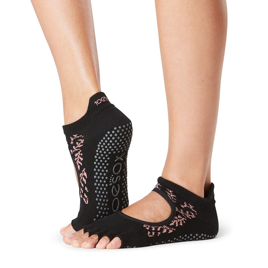 ToeSox Bellarina Grip Socks - Non-Slip Ballet Dance Socks for Women (Fall Collection 2020) - Perfect for Yoga, Pilates, Barre & Dance Classes