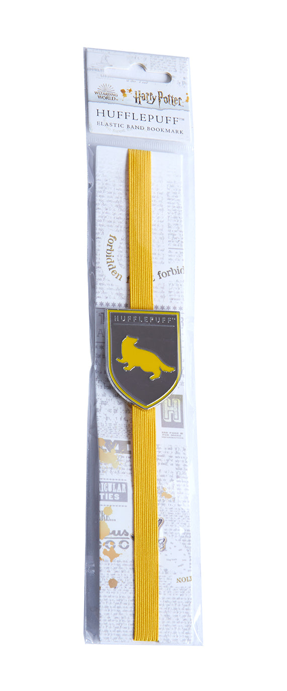 Harry Potter Hufflepuff Enamel Charm Bookmark - Collectible Book Accessory for Fans & Readers - Perfect for Books, Journals, and Gifts