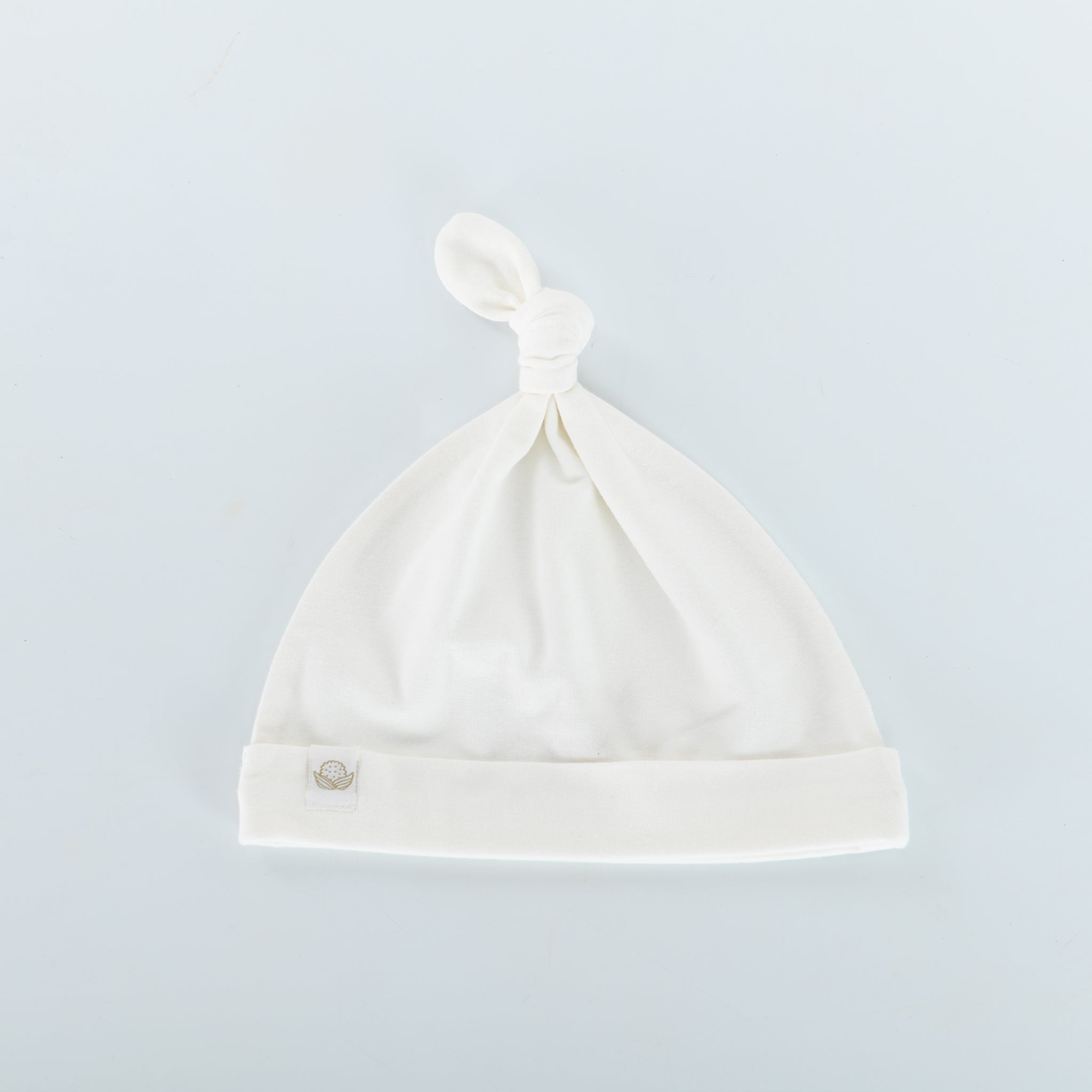 Organic Knotty Cap Bunny White - Retired Style Beanie for Women & Men - Cozy Winter Hat for Outdoor Activities, Casual Wear & Fashion Accessories
