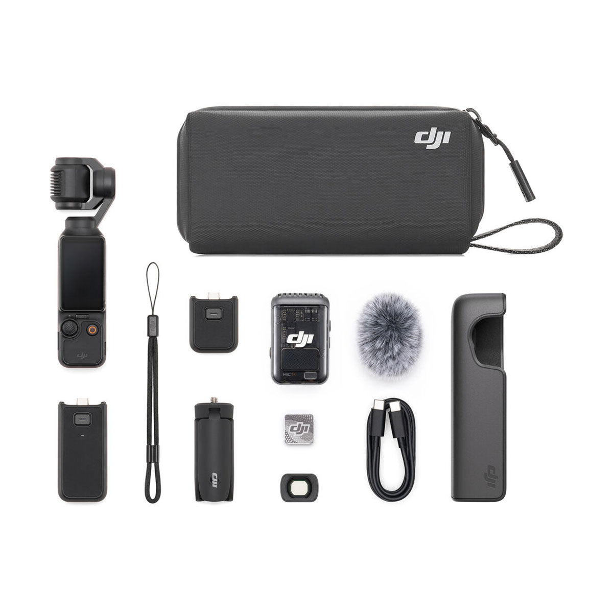 DJI Osmo Pocket 3 Creator Combo - 4K Vlogging Camera with Gimbal Stabilizer, 1