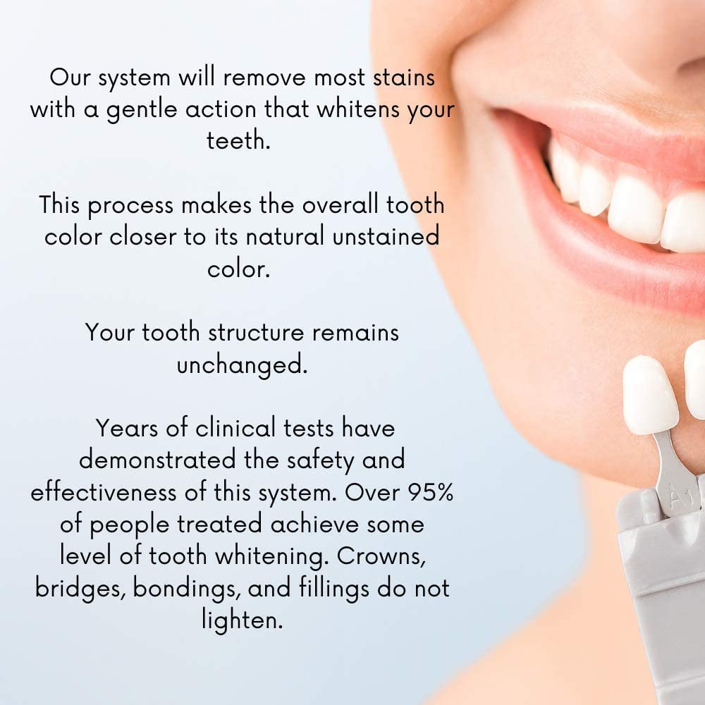 10 Syringes (3ml) 44% Carbamide Peroxide Teeth Whitening Gel - Professional Strength for Brighter Smile | At-Home & Dental Office Use