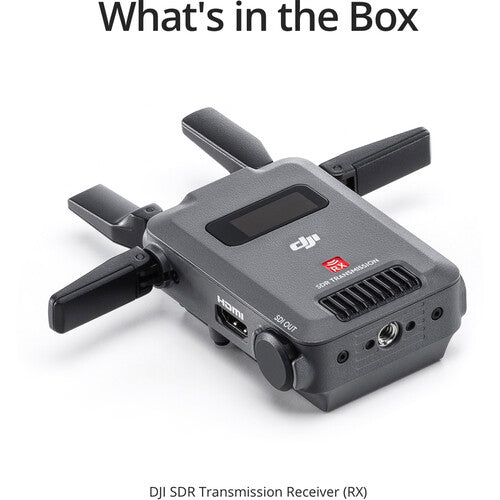 DJI SDR Transmission Receiver - High-Speed Wireless Video Transmission System for Drones & Cameras | Perfect for Aerial Photography, Live Streaming & Professional Filming