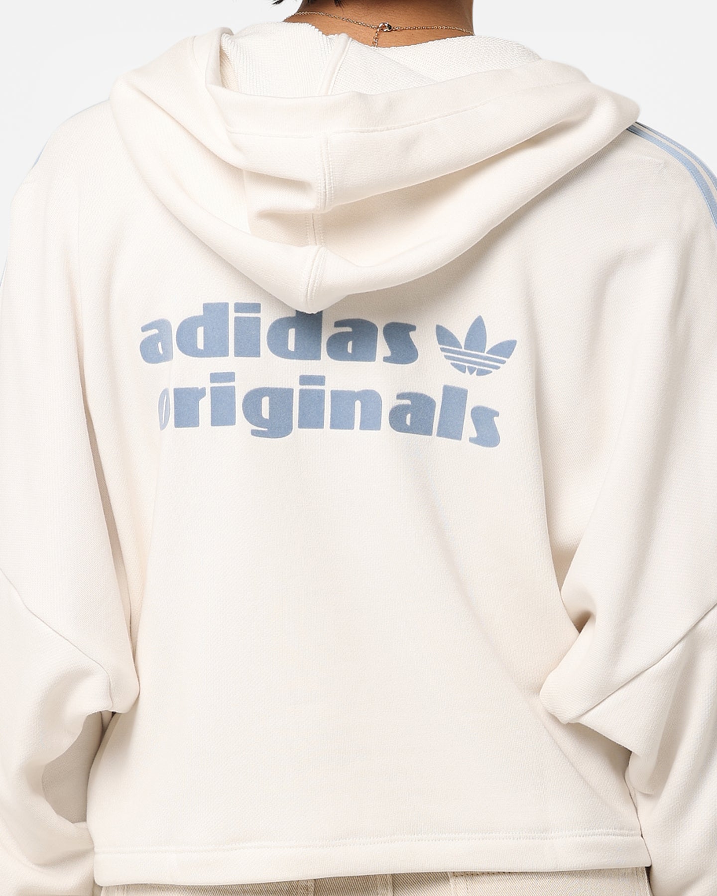 Adidas Women's Cropped Hoodie - Lightweight Fleece Pullover for Running, Yoga & Casual Wear - Trendy Streetwear Fashion for Women