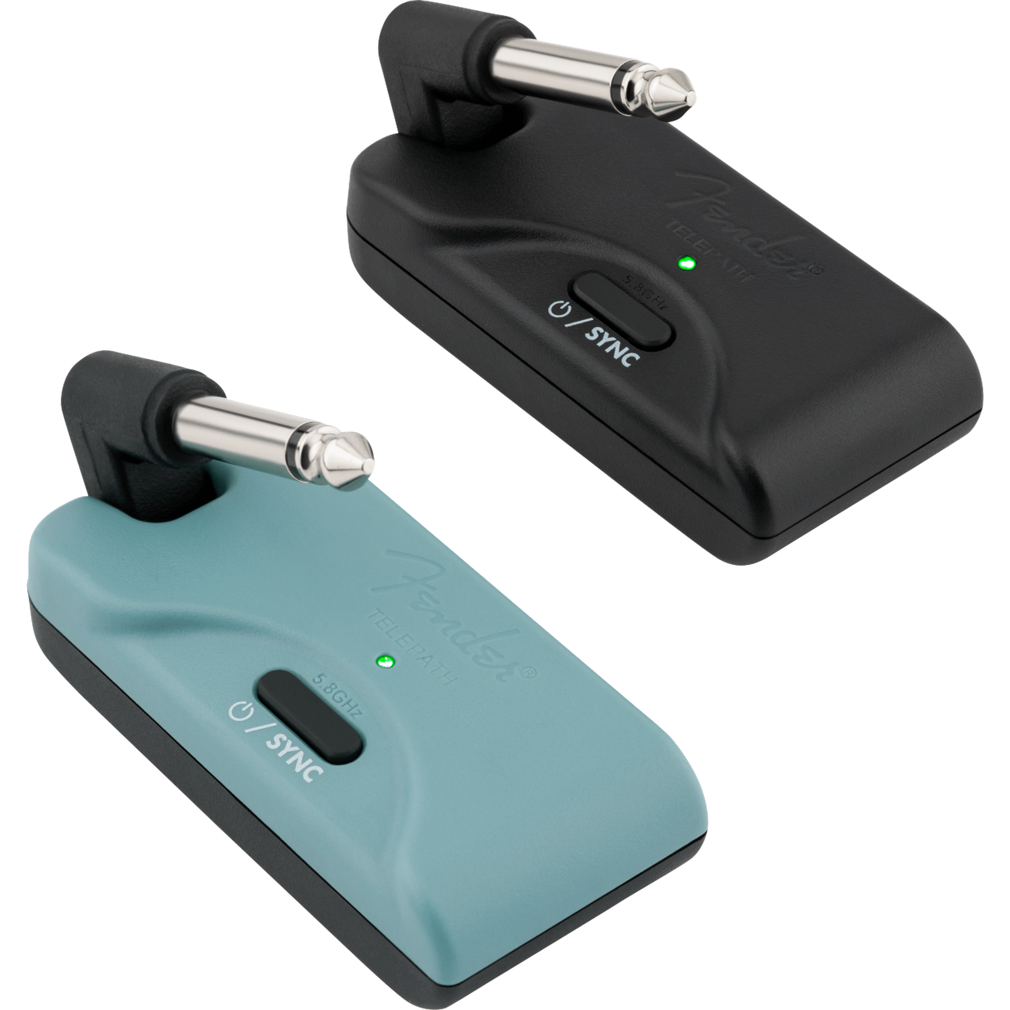 Fender Telepath Wireless System - Mystic Ice Blue & Black | Premium Wireless Guitar System for Live Performances & Studio Recording