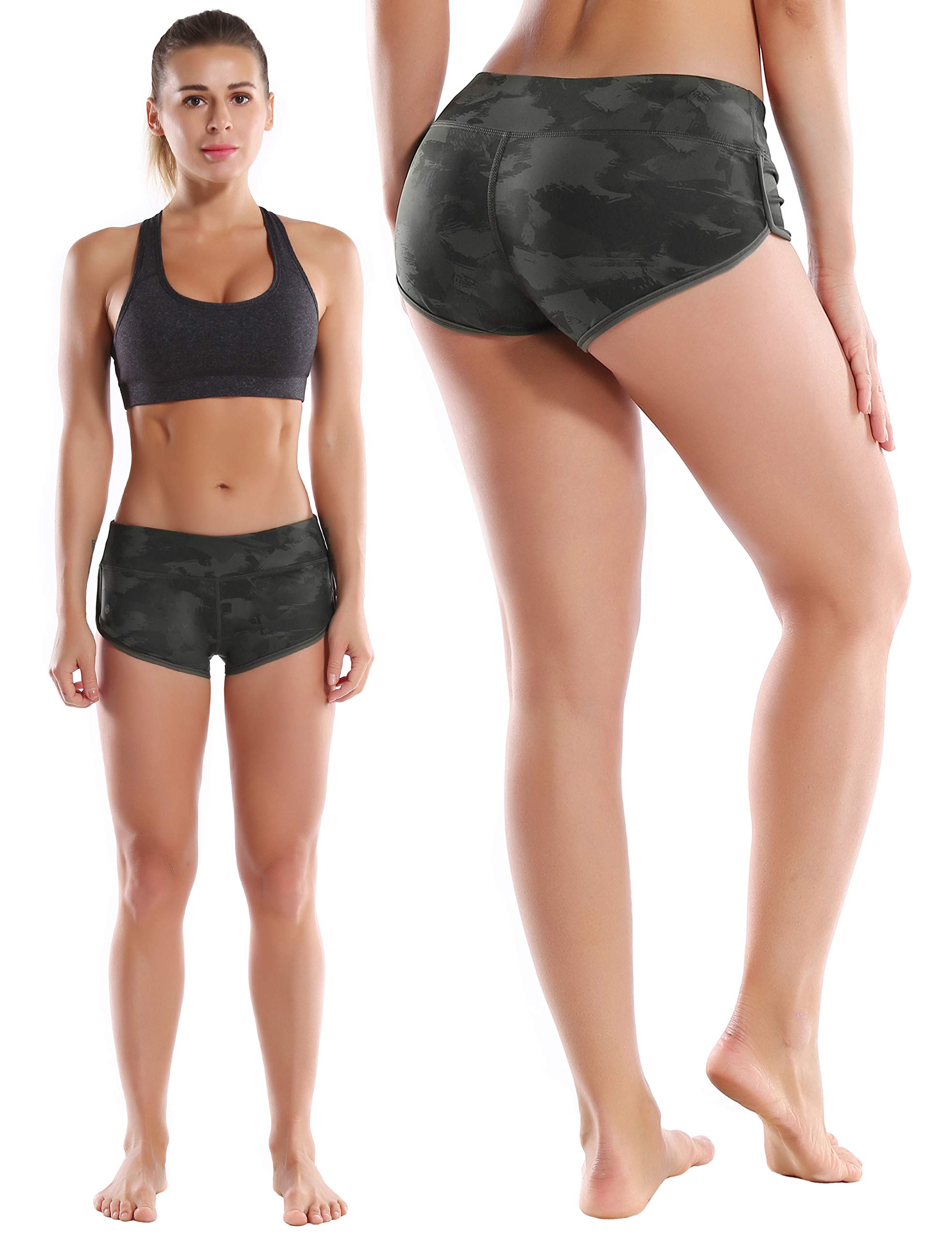 BUBBLELIME Women's Sexy Booty Yoga Shorts XS-XXL - High Waisted Tummy Control Workout Running Shorts with UPF30+ & Moisture Wicking - Perfect for Yoga, Gym, Fitness & Summer Outdoor Activities