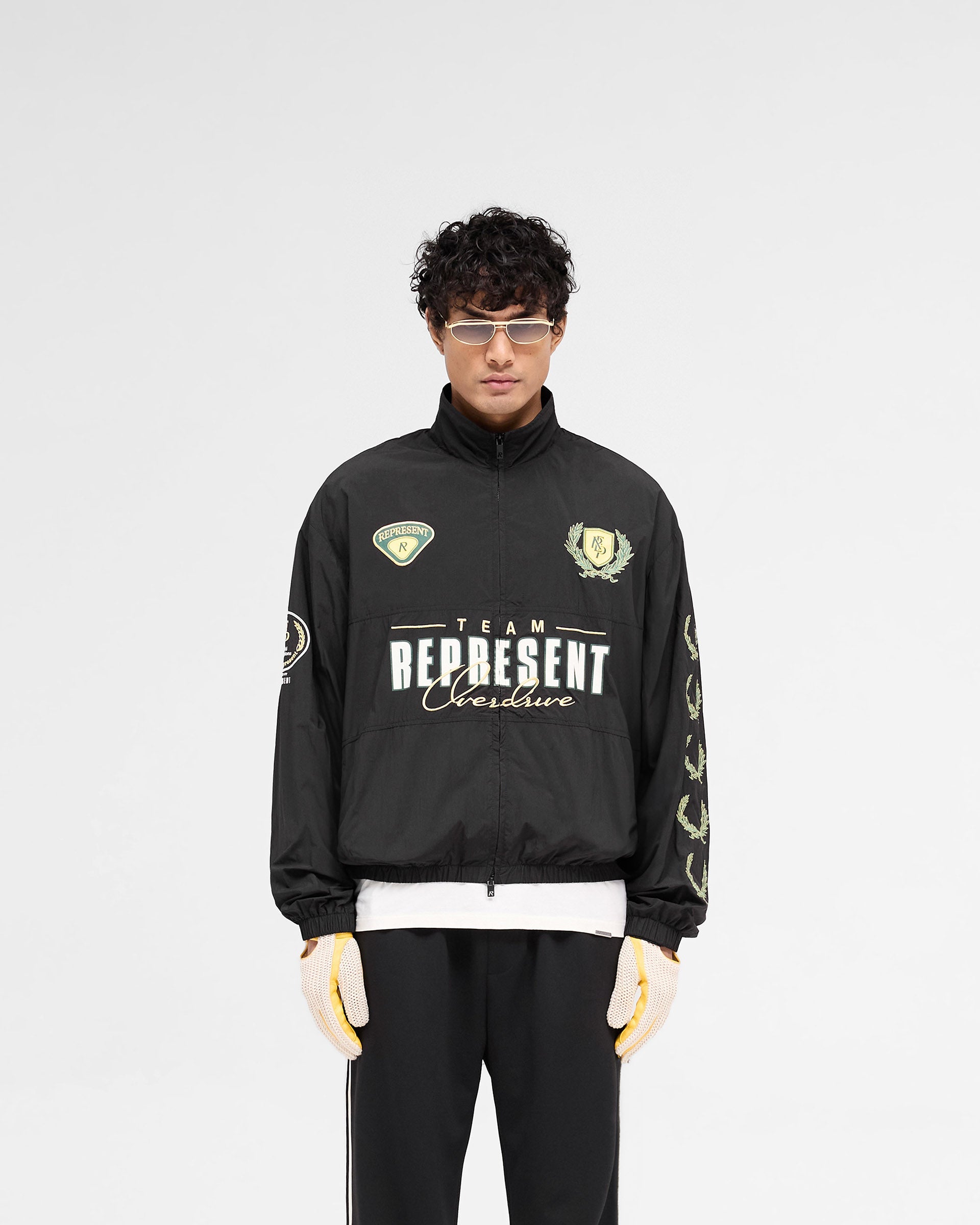 Championship Track Jacket - Premium Black Running Jacket for Men & Women | Perfect for Marathon Training, Gym Workouts & Outdoor Sports