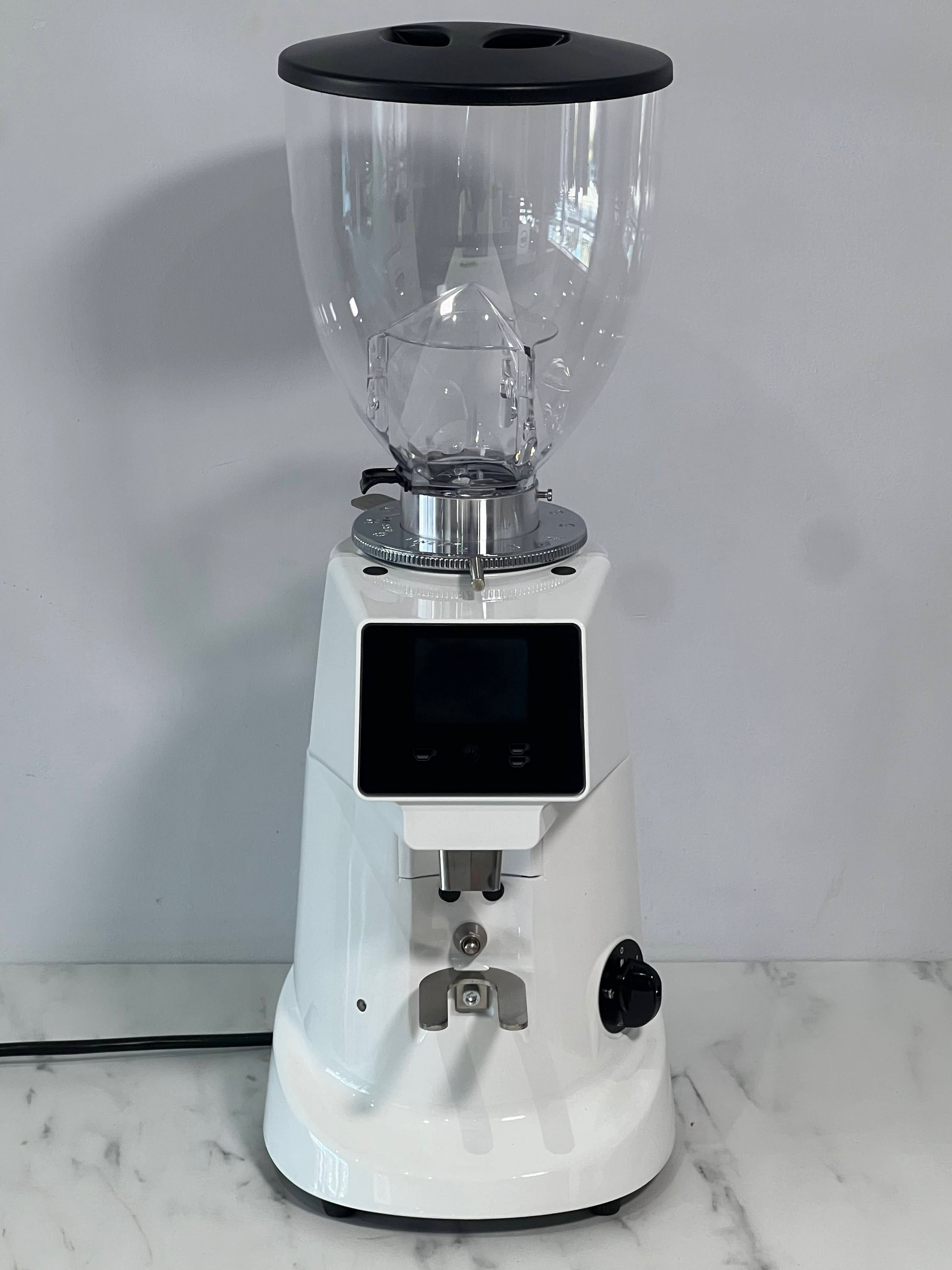 Fiorenzato F64 White Commercial Coffee Grinder - Brand New in Box | Perfect for Espresso Bars, Cafes & Home Brewing