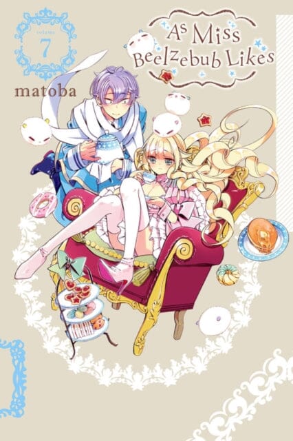As Miss Beelzebub Likes Vol. 7 Manga - Romantic Comedy Fantasy Series by Matoba - Perfect for Anime Fans & Manga Collectors