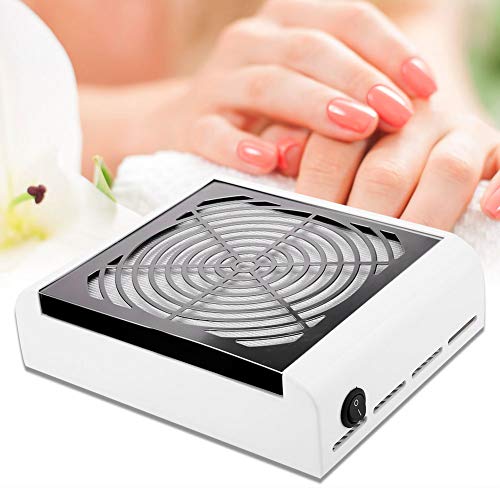 Professional Nail Dust Collector - Manicure Machine with Suction for Nail Art, Pedicure & Grinding - US Plug - Perfect for Salons & Home Use