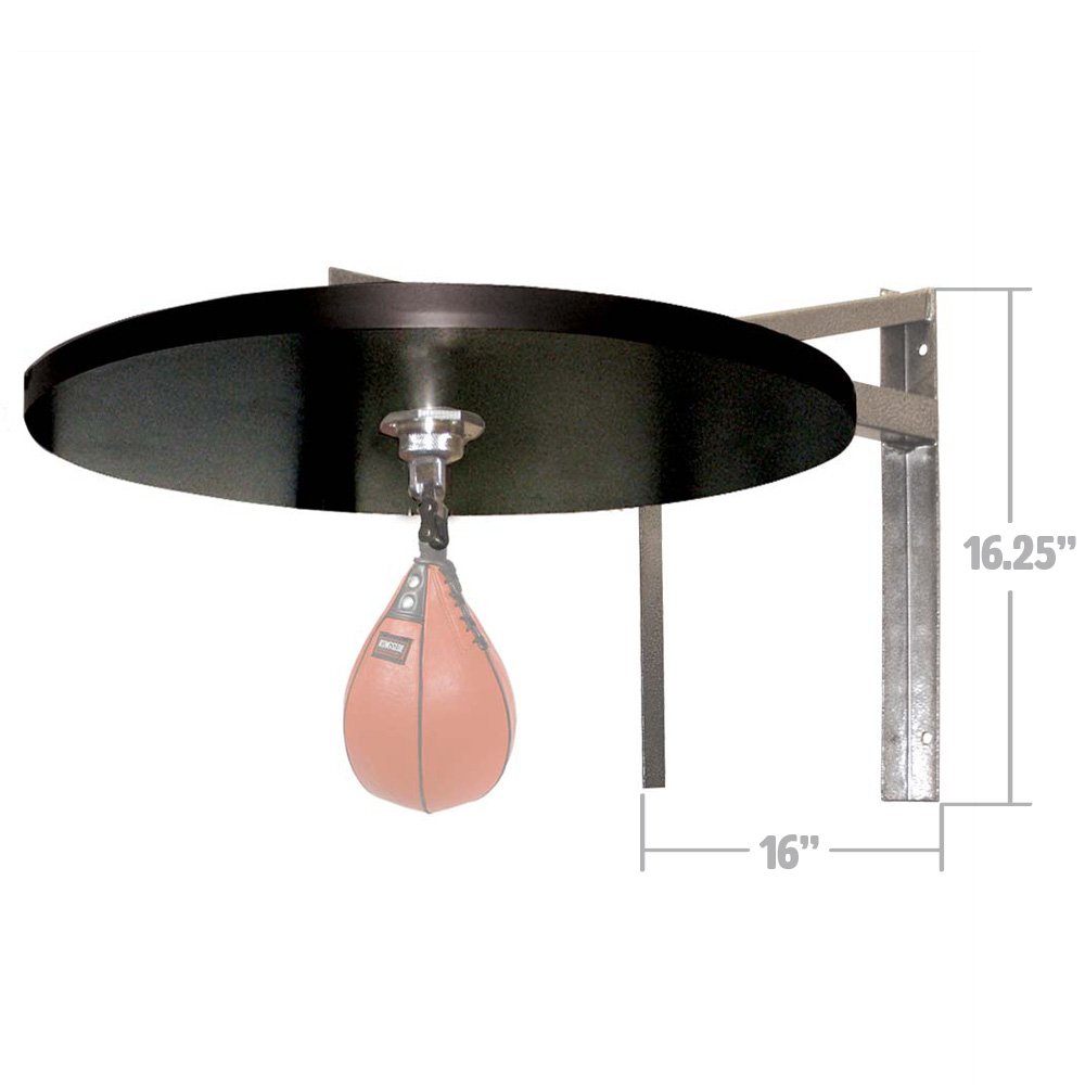 Ringside Standard Speed Bag Platform - Black | Heavy Duty Boxing Training Equipment for Home & Gym Use