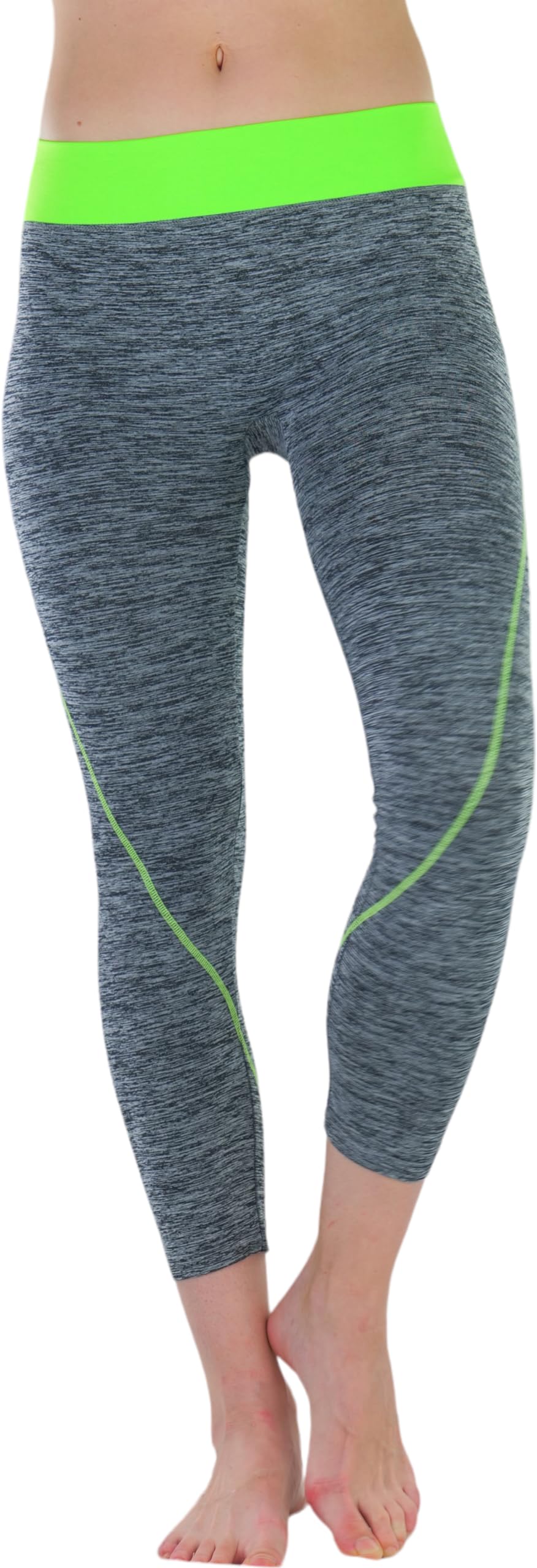ToBeInStyle Women's Classic Fit Active Pants, Leggings & Capris - Comfortable Workout Yoga Running Lounge Wear for Women