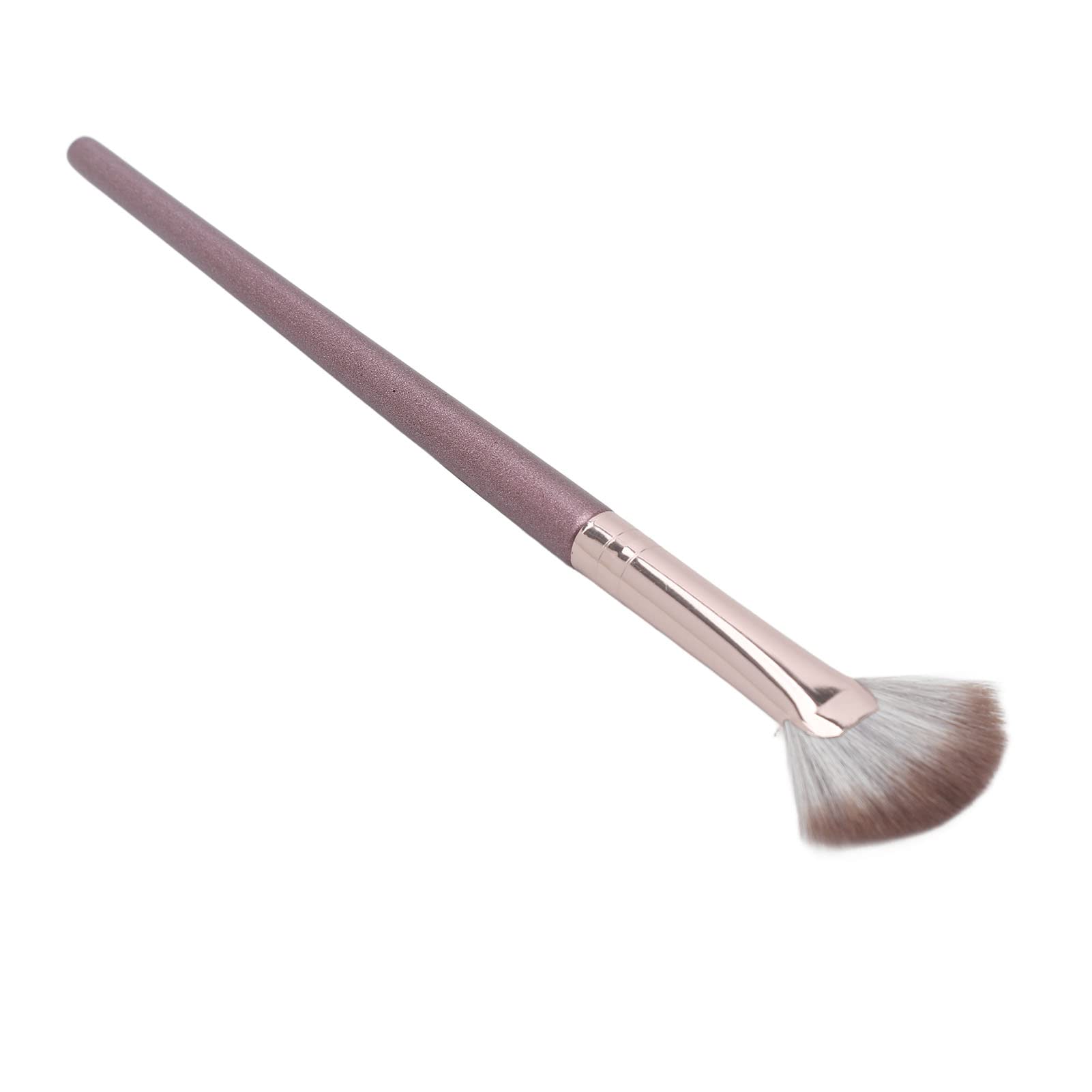 Professional Fan Shape Nail Art Brush - Nylon Bristle Nail Painting Pen for Glitter Powder & Liner Designs | Perfect for Home Salon & Professional Manicure | DIY Nail Art, French Tips & Creative Designs