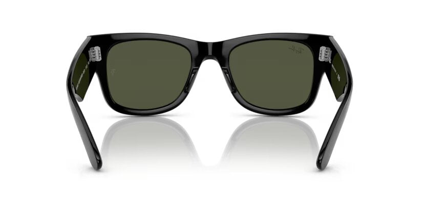 Original Ray-Ban Mega Wayfarer RB0840S 901/31 Sunglasses - Classic Aviator Style for Men & Women - Perfect for Driving, Beach & Outdoor Activities