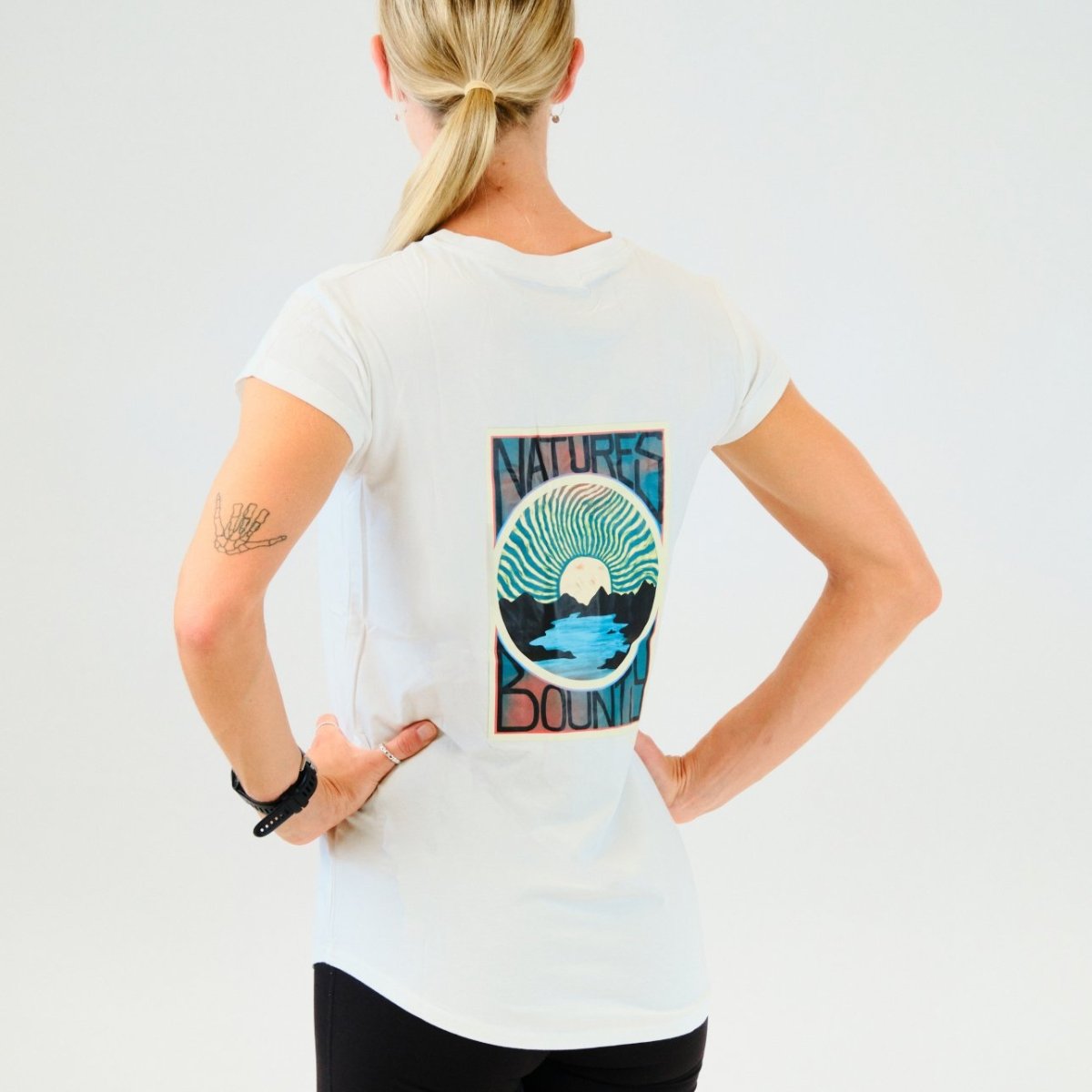 Natures Bounty Women's Free and Easy Daily Eco-Friendly T-Shirt - Soft Organic Cotton Tee for Casual Wear & Sustainable Lifestyle