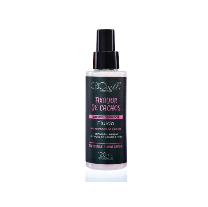 BioWell Curls Fixing Fluid Wave Activator - Curly Hair Treatment & Finisher (120ml) for Defined, Frizz-Free Curls - Perfect for Daily Styling & Heat Protection