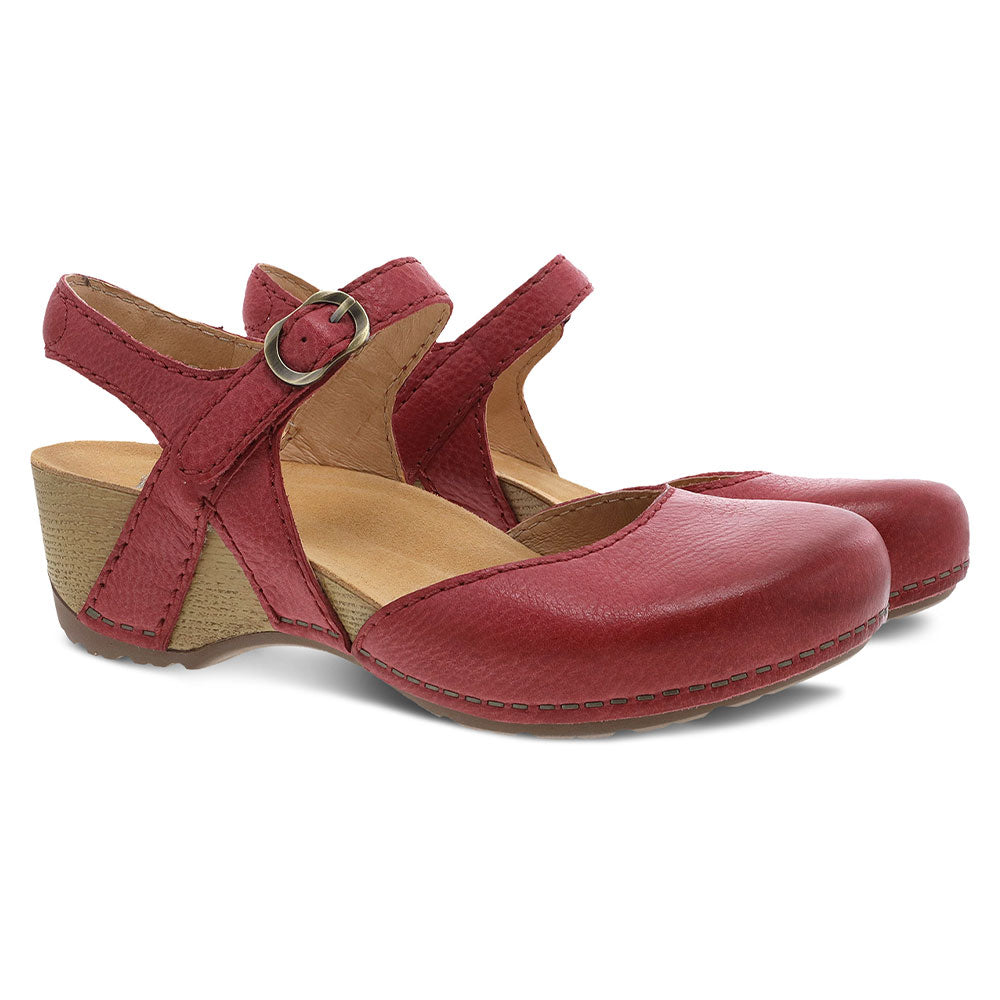 Dansko Tiffani Women's Comfortable Slip-On Clogs - Perfect for Nurses, Teachers & Healthcare Professionals - Supportive & Stylish Footwear for Work & Casual Wear