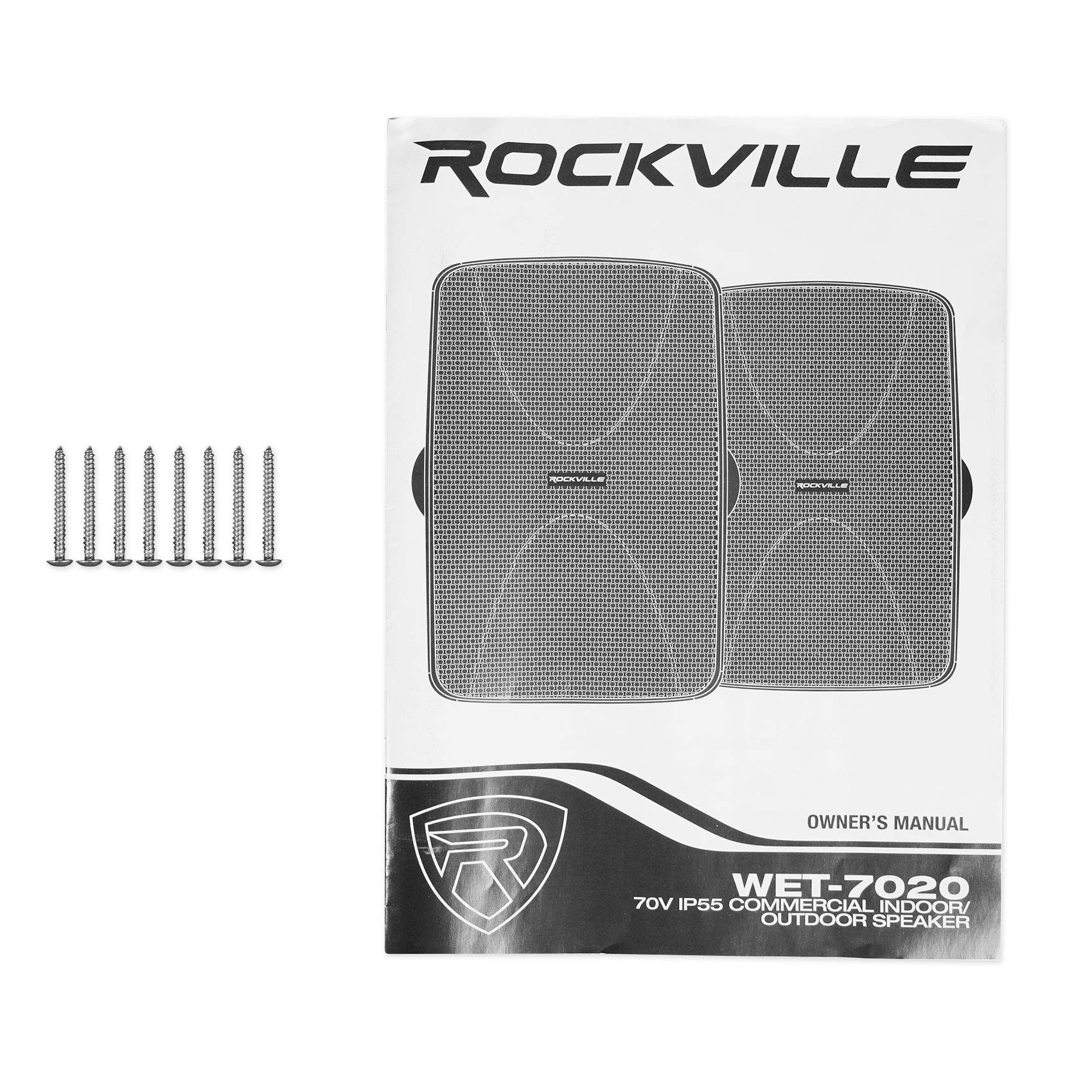 Rockville 12 WET-7020W White 5.25