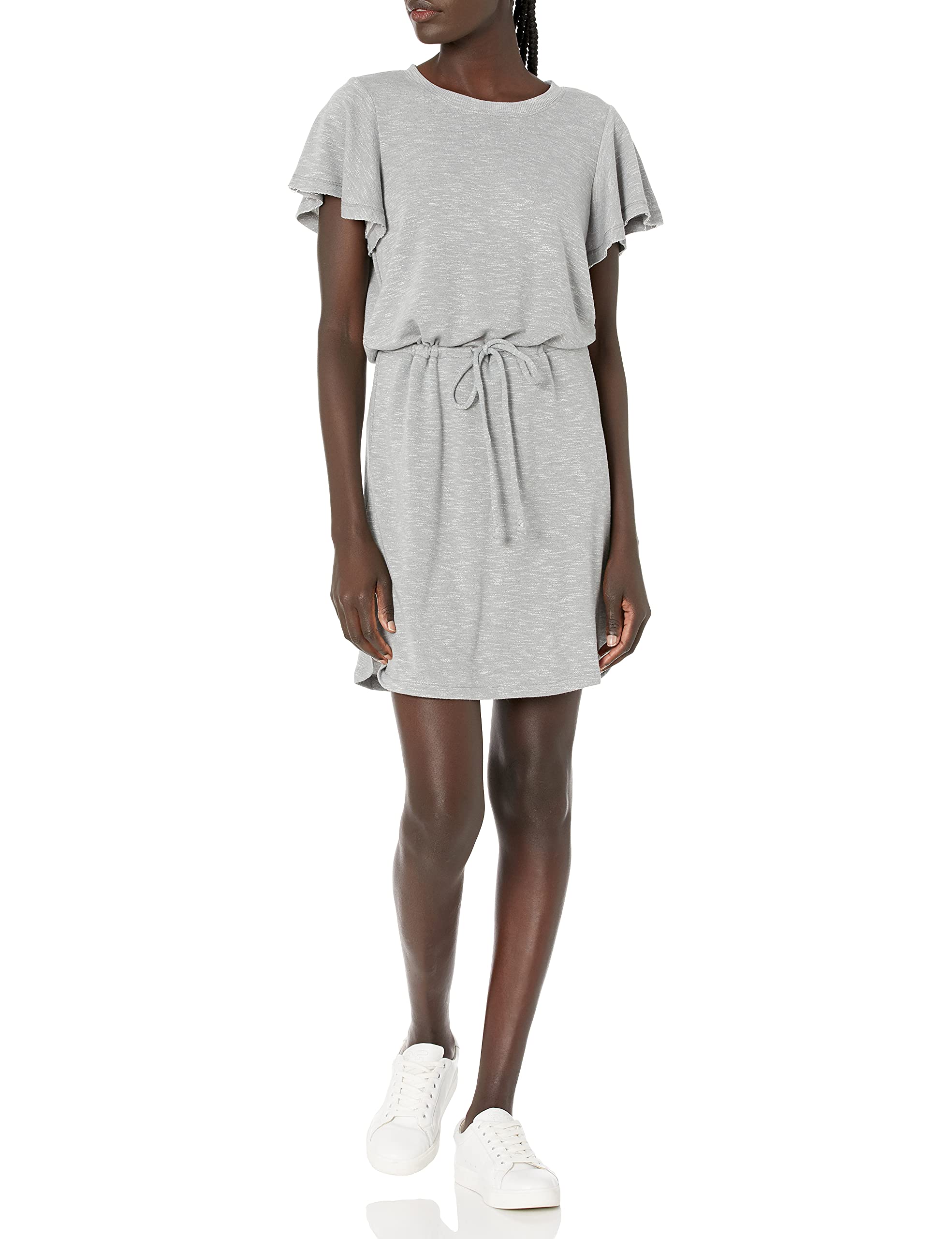 PAIGE Women's Brielle Mini Drawstring Waist T-Shirt Dress | Casual Summer Cotton Dress for Women | Perfect for Beach, Brunch & Weekend Outings