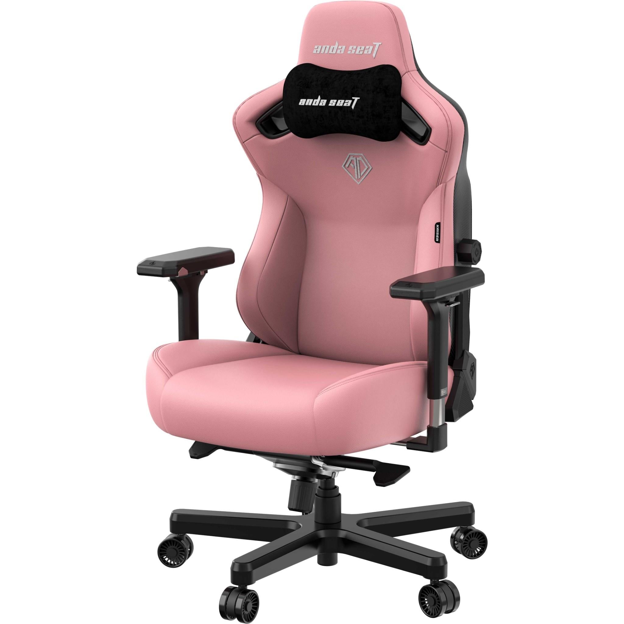 Anda Seat Kaiser 3 Series XL Premium Ergonomic Gaming Chair in Pink - Perfect for PC, Console & Office Gaming Setup
