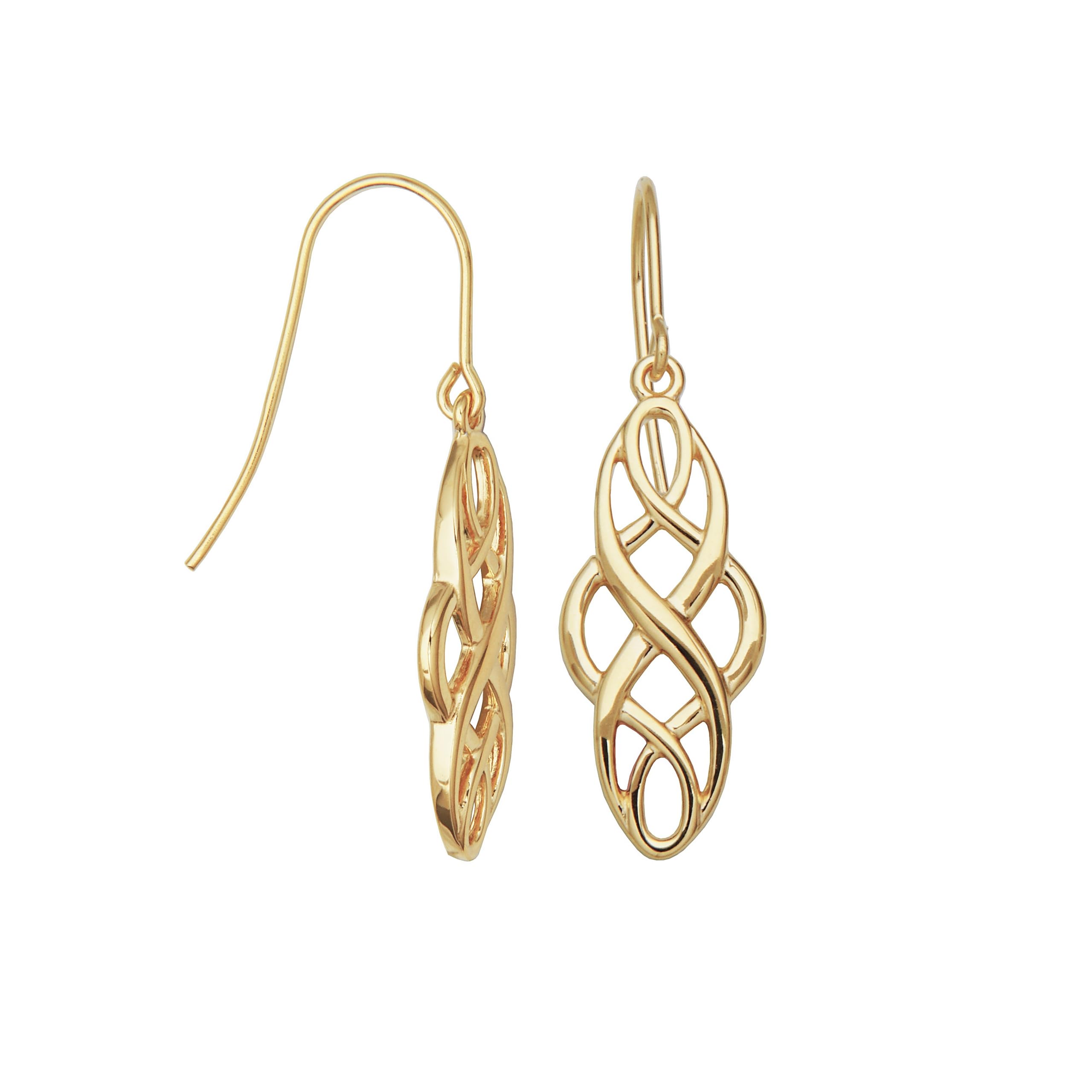 Amazon Essentials Celtic Knot Dangle Earrings for Women - Elegant Irish Jewelry Gift for St. Patrick's Day, Wedding & Party Accessories
