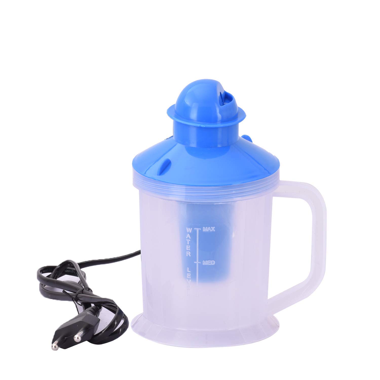 RIGOENT 3-in-1 Face, Nose & Cough Steamer - Plastic Steam Vaporizer with Nozzle Inhaler for Facial Sauna & Steam Therapy - Safe for Adults & Kids - Perfect for Cold Relief, Sinus Care & Skincare Routine