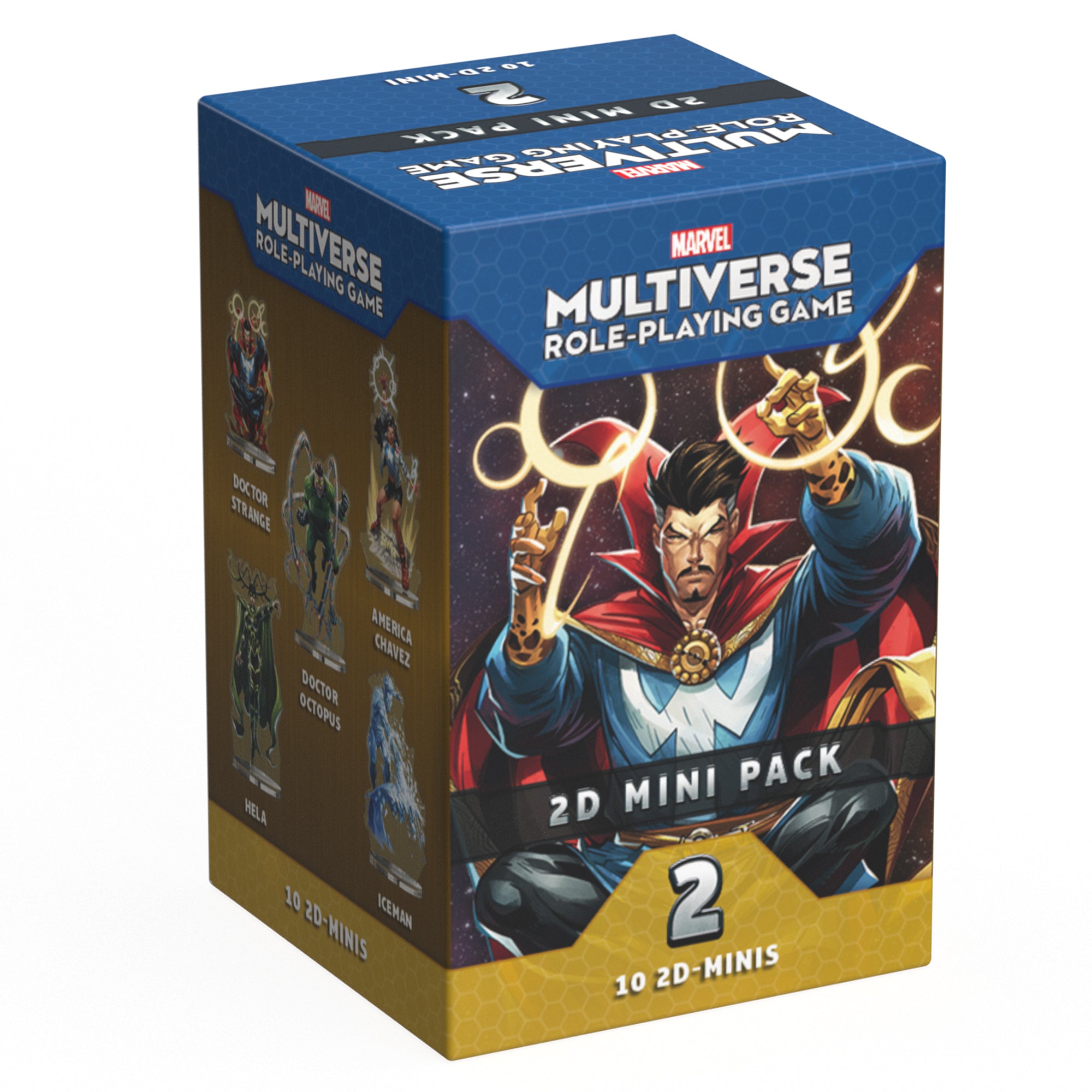 Marvel Multiverse RPG: 2D Mini Pack 2 - Superhero Tabletop Game Tokens for RPG Campaigns & Strategy Board Games