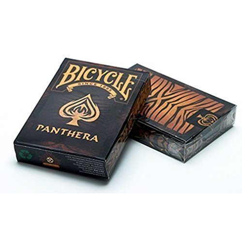 Collectable Playing Cards - Bicycle Panthera Playing Cards for Magic Tricks by Mike Giobbi | Perfect for Cardistry, Poker Nights & Professional Performances