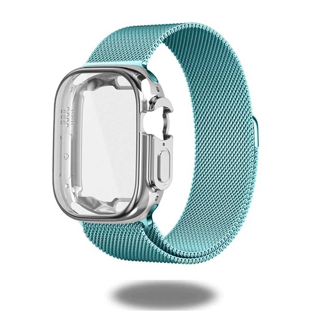 Durable Metal Mesh Loop with Shockproof TPU Case - Compatible with iPhone 14/13/12 Series - Perfect for Gym, Running & Outdoor Activities