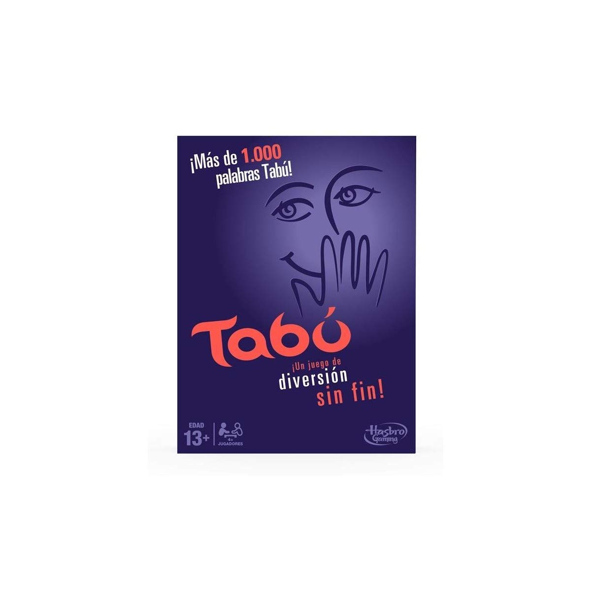Hasbro Gaming Taboo Dice Game - Spanish Version, Fun Family Party Board Game for Adults & Kids, 26.7 x 20.1 x 5.1 cm, Multicolor - Perfect for Game Nights, Birthday Parties & Team Building Activities