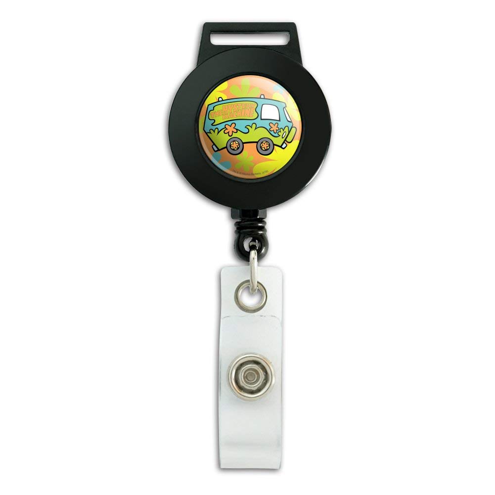 Scooby-Doo The Mystery Machine Retractable Lanyard with ID Badge Holder - Perfect for Work, School, and Comic Conventions