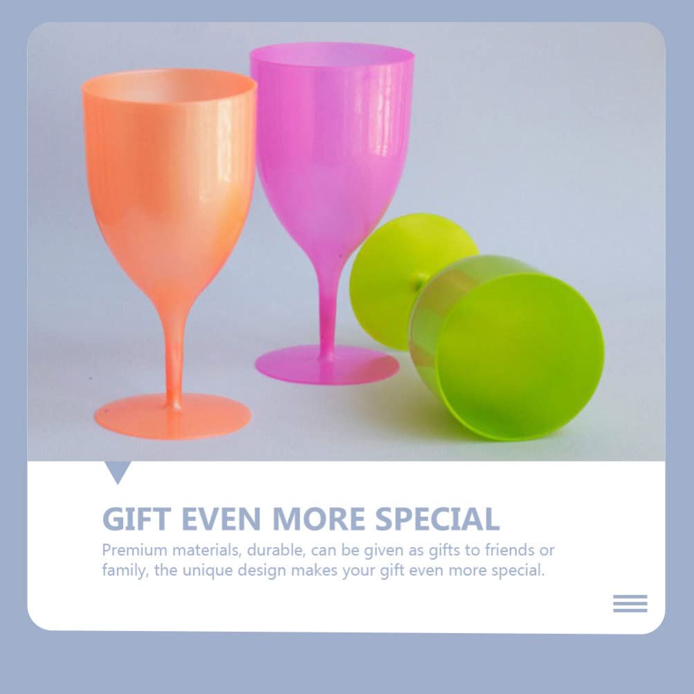 Zerodeko 6-Piece Margarita Glasses Set - Elegant Cocktail & Wine Goblets for Easter Parties, Beverage Cups, Egg Holders - Perfect for Holiday Celebrations, Home Bar Decor, and Festive Gatherings