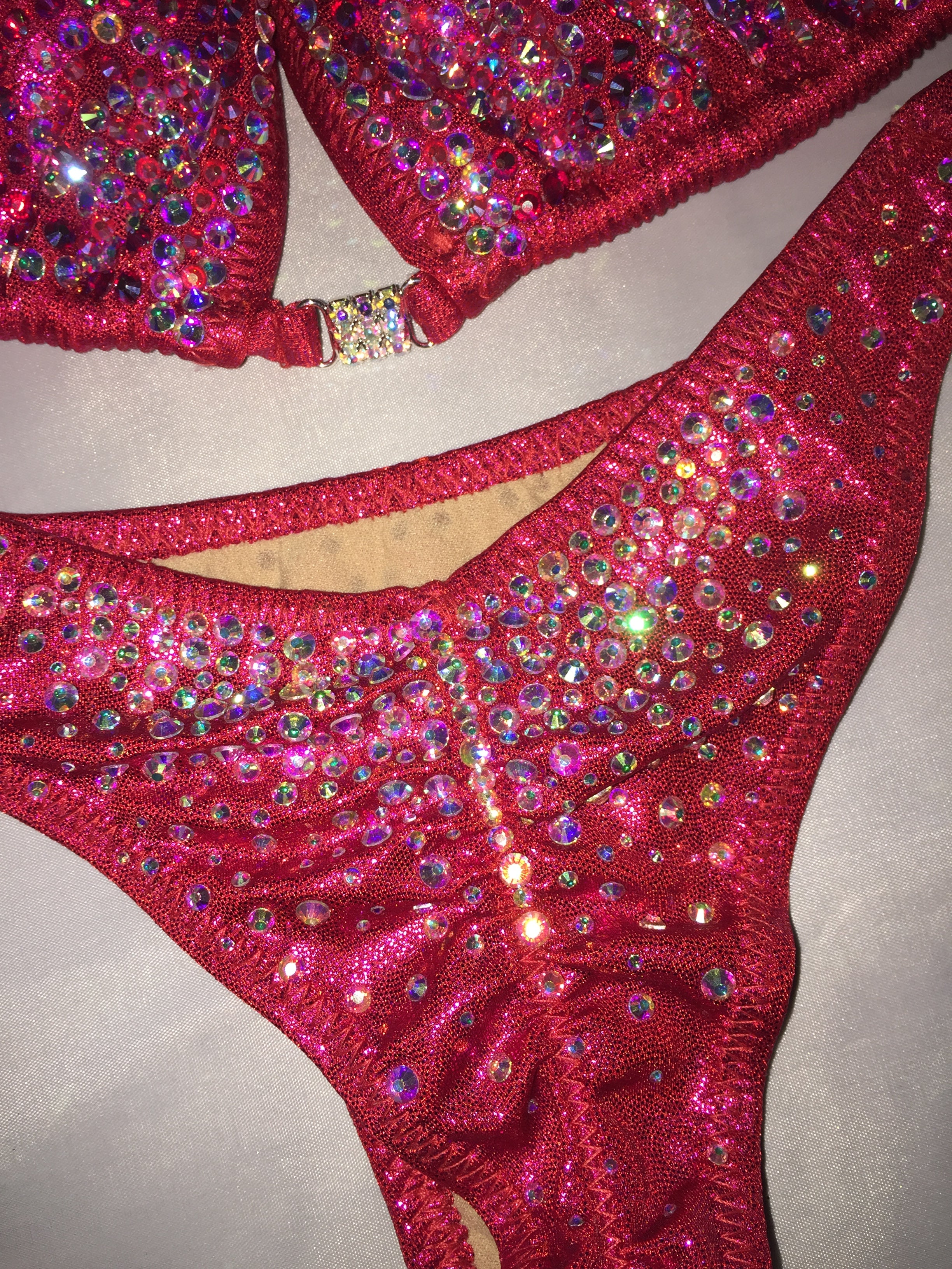 Dark Hot Pink Competition Bikini Suit - High Performance Swimwear for Women | Perfect for Swim Meets, Beach Volleyball & Poolside Fashion | CC22