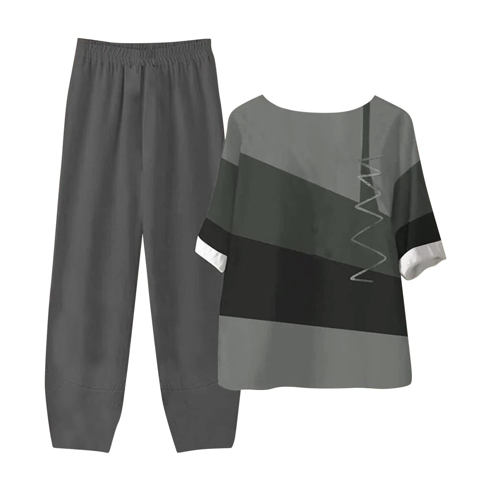Oelaio Women's 2-Piece Tracksuit Set - Red Sweater & Jogger Outfit (Plus Size Available) | Casual Loungewear, Workout Clothes & Streetwear Fashion for Women