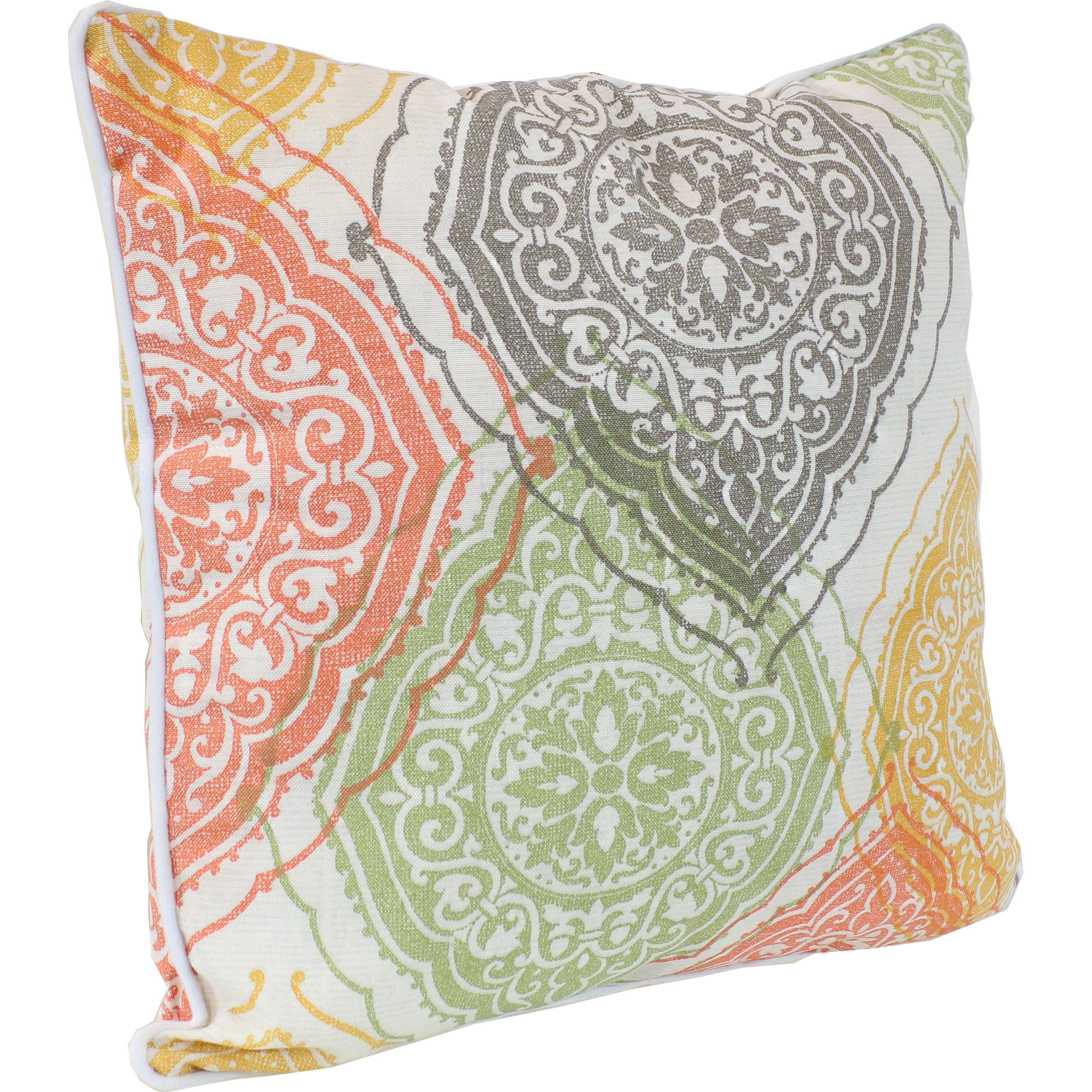 Stylish Sunnydaze Polyester Outdoor Decorative Throw Pillows Set of 2 - Waterproof & UV Resistant for Patio, Garden, Poolside & Porch Decor
