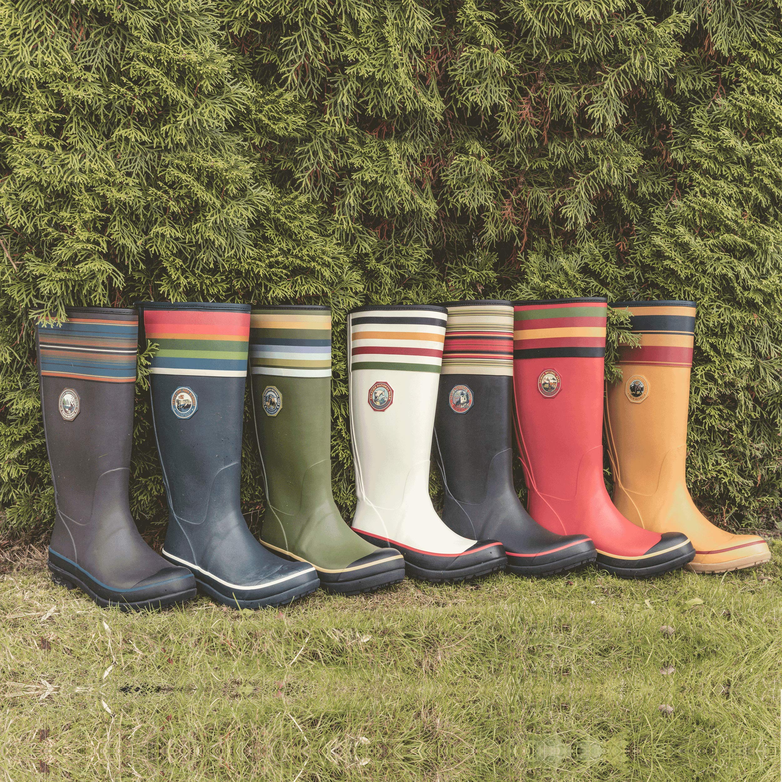 Pendleton Women's Classic Tall Slip-Resistant Waterproof Rain Boots - Fashionable & Comfortable for Outdoor, Gardening & Rainy Day Wear
