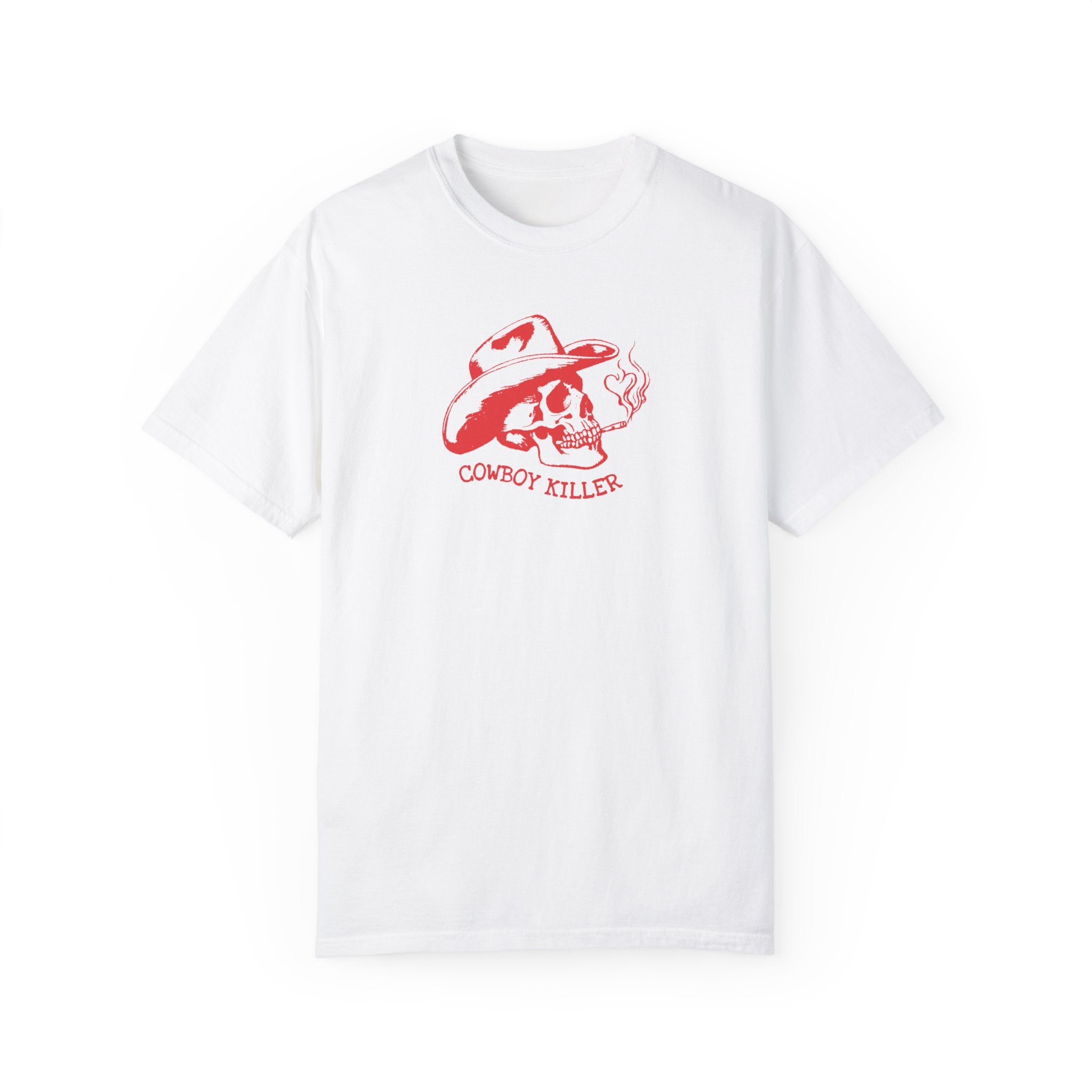 Vintage Cowboy Killer Graphic T-Shirt - Retro Western Style Tee for Men & Women - Perfect for Parties, Concerts, and Western Theme Events