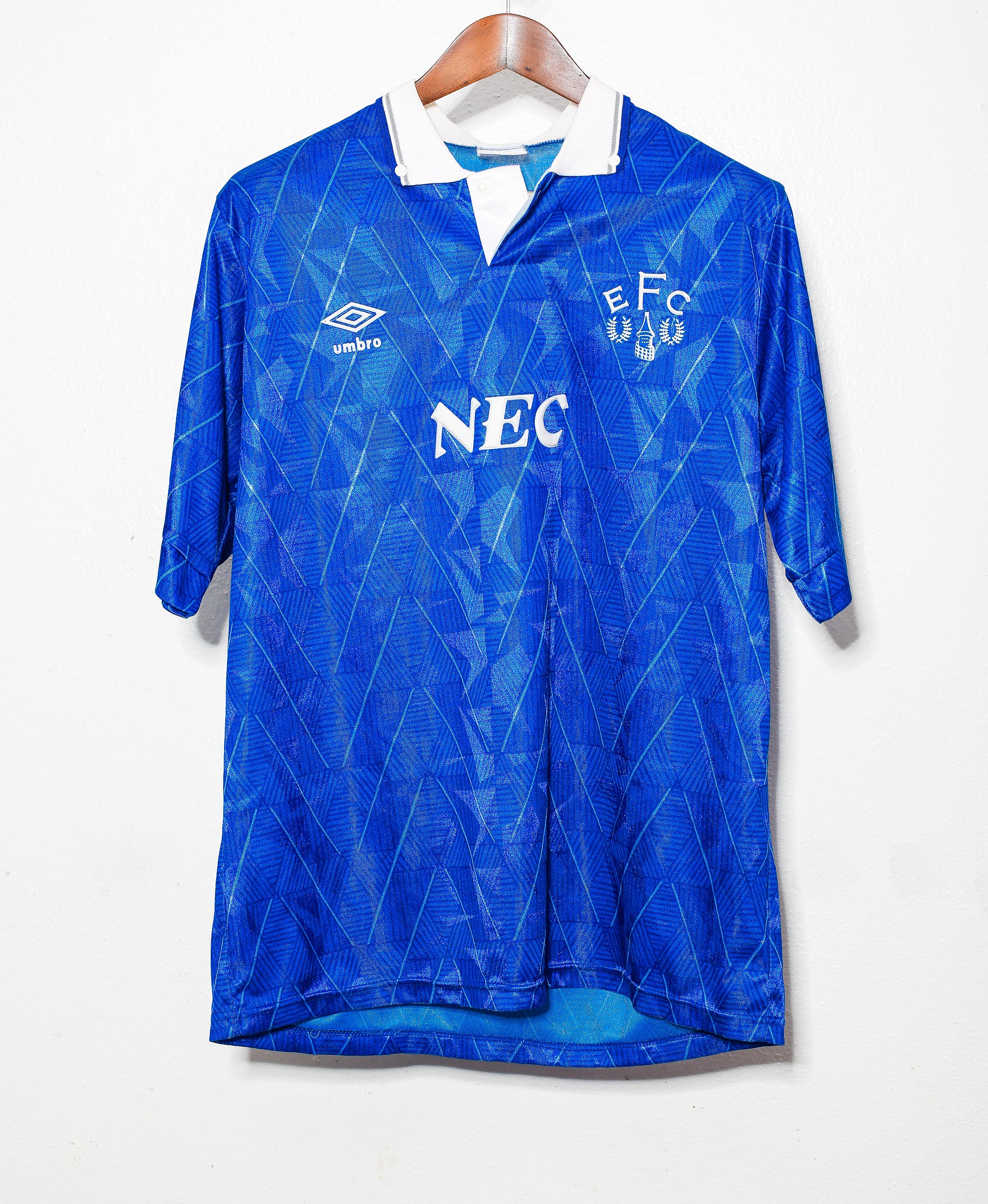 1990 Everton FC Home Jersey - Vintage XL Football Shirt for Men - Perfect for Matchdays, Collecting & Retro Sports Fashion
