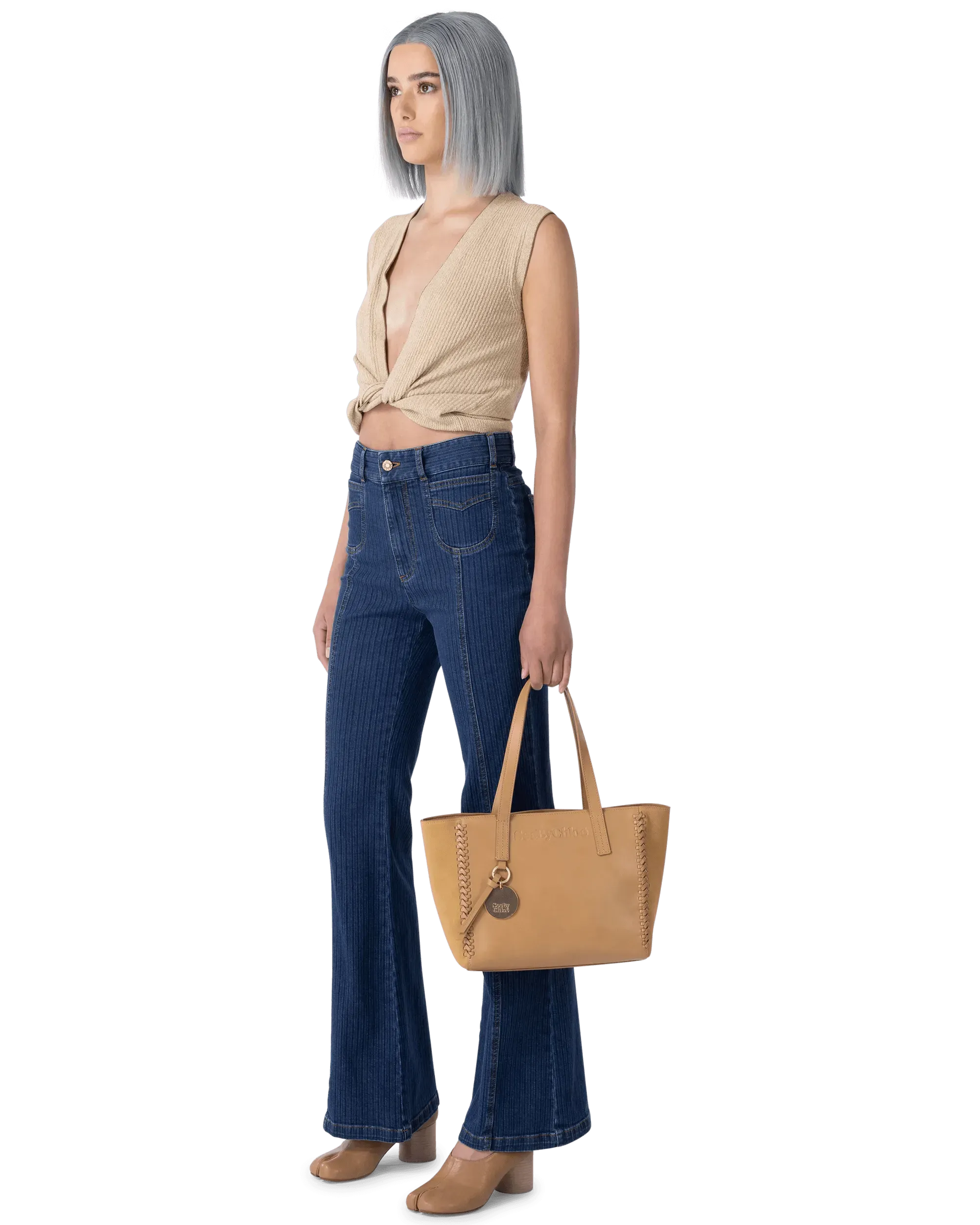 Stylish Front Tie Sleeveless Knit Top for Women - Summer Casual Wear & Layering Essential