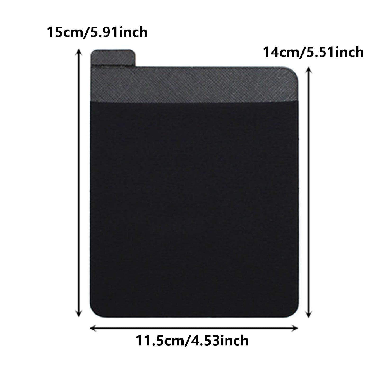 15PCS Adhesive Laptop Back Storage Bag - Digital Accessories Organizer for External Hard Drive, Wireless Mouse, Cables & Earphones - Perfect for Office, Travel & Home Use