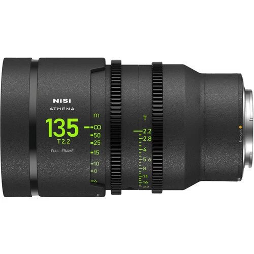 NiSi ATHENA PRIME 135mm T2.2 Full Frame Cine Lens for Mirrorless Cameras - Perfect for Cinematic Filmmaking, Portrait Photography & Low-Light Shooting
